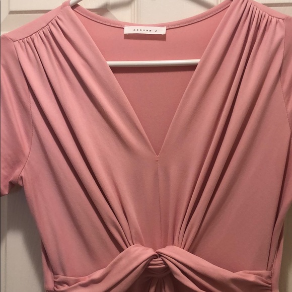 NWOT Reborn pink maxi dress - Picture 2 of 4